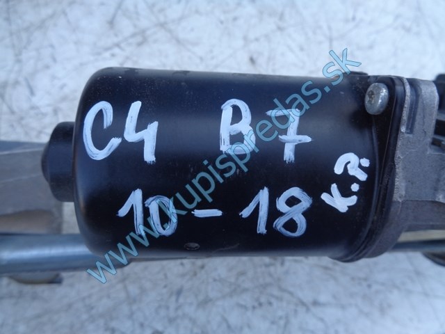 predný mechanizmus stieračov na citroen c4, 9687382580
